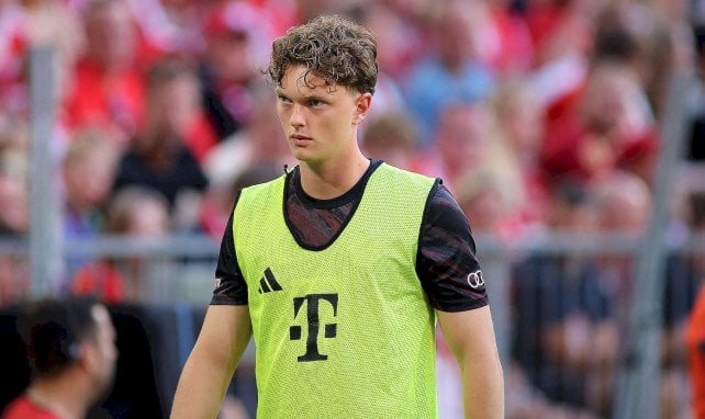 Paul Wanner beim Aufwärmen