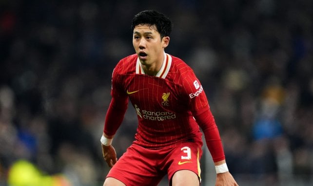 Wataru Endo im Liverpool-Trikot