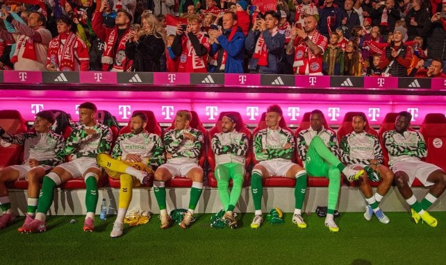 Werder Bremens Auswechselbank