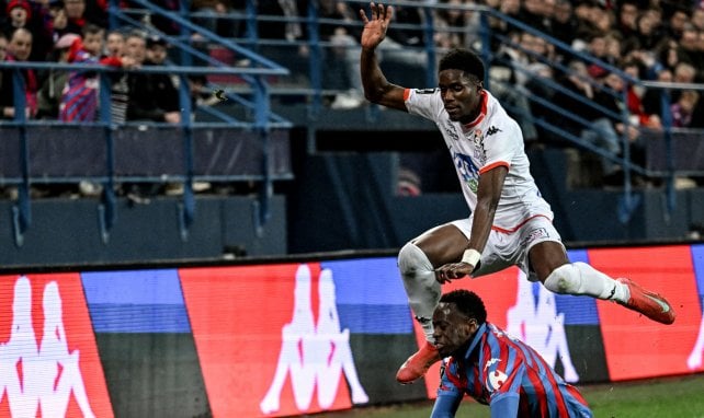 William Kokolo macht Bockspringen