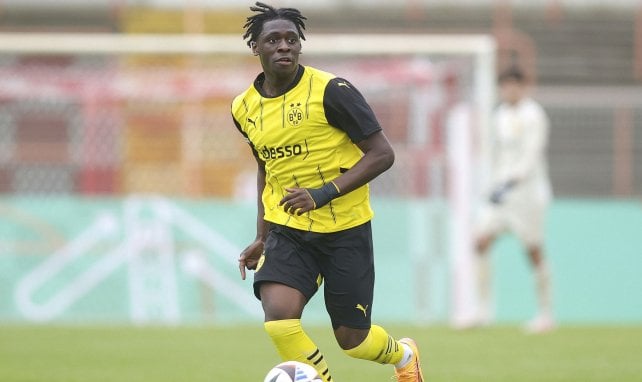 Am Ball für den BVB: William Rashidi