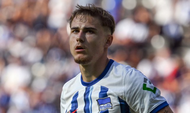 Marten Winkler im Trikot von Hertha BSC