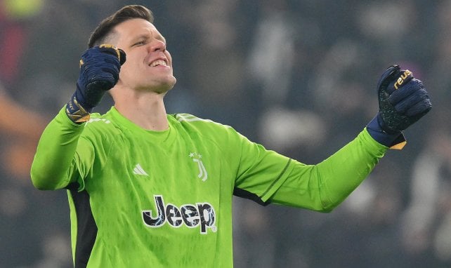 Wojciech Szczesny freut sich mies