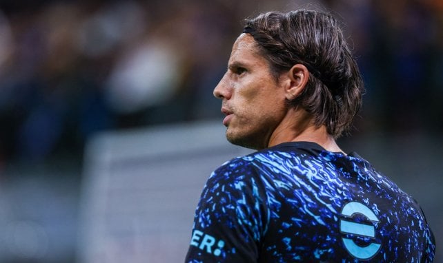 Yann Sommer im Trainingsshirt von Inter Mailand