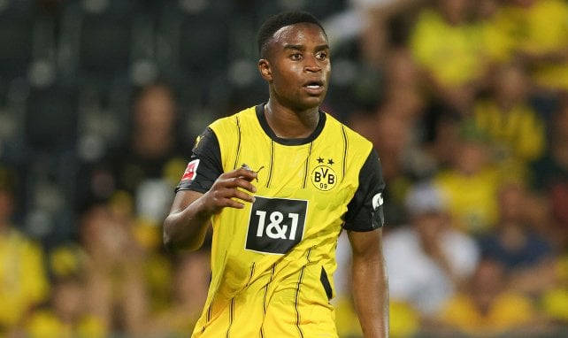 Youssoufa Moukoko im Trikot des BVB