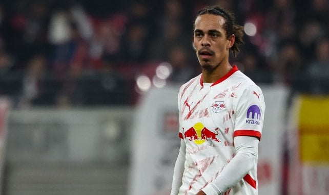 Yussuf Poulsen im RB-Trikot
