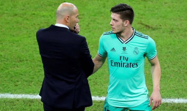 Luka Jovic kommt unter Zinedine Zidane nicht zum Zug