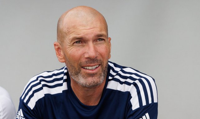 Zinedine Zidane bei einem öffentlichen Termin
