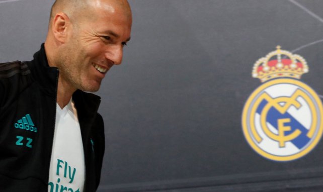 Zinedine Zidane hat sein Lächeln nicht verloren